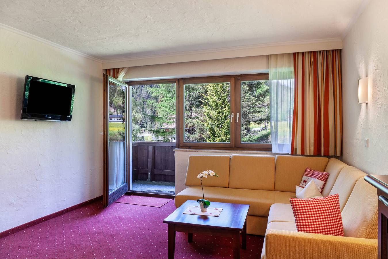 Ganze Wohnung, Ferienwohnung W7 Haus Ganghofer mit Bergblick, Balkon und Wlan in Leutasch, Innsbruck Land