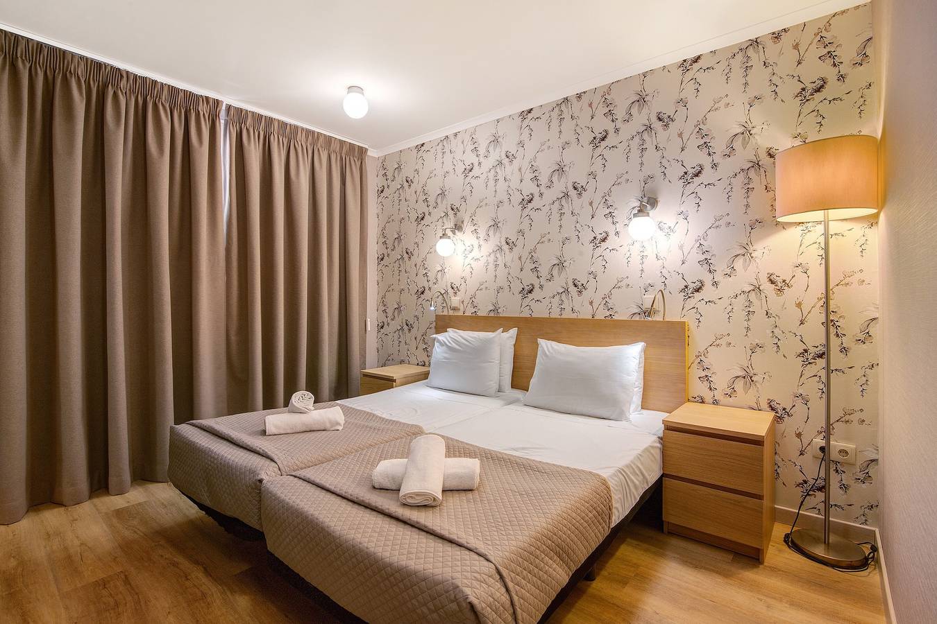 Entire apartment, Apartment 'Quarto Twin 205' with Shared Terrace, Wi-Fi and Air Conditioning in São Pedro, Faro