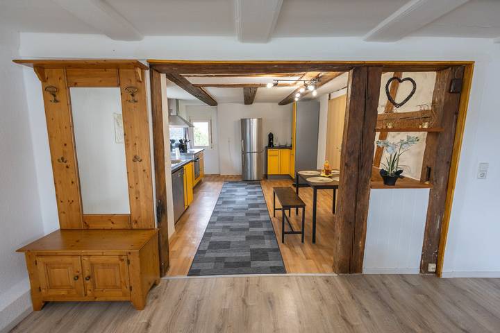Entire apartment, Apartment 'Alexandra' with Shared Terrace, Shared Garden and Wi-Fi in Aldingen, Landkreis Tuttlingen