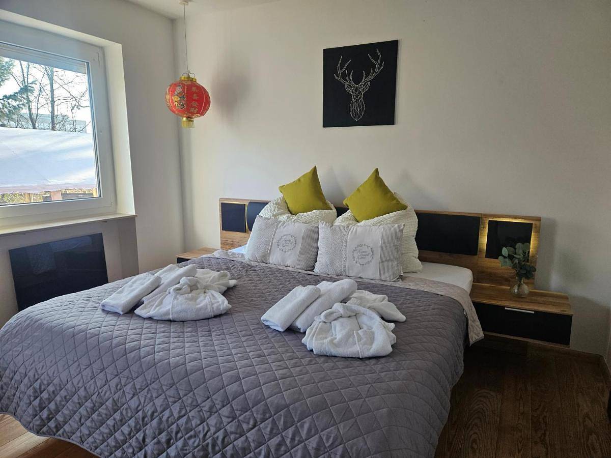Ganze Wohnung, Residence Moai - Gardenview - Business Travel - kostenloser Parkplatz, Glasfaser, Waschtrockner, Smart Tv, Qbo Essential, ergonomischer Schreibtisch in Erlangen, Franken