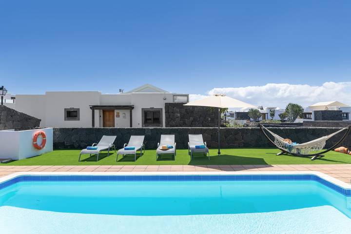Villa für 4 Personen, mit Whirlpool und Garten auf Lanzarote - 2