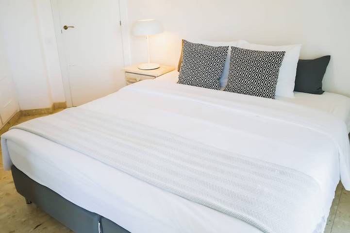 Exclusive beach front villa private garden and shared pool in Sant Pol de Mar in Sant Pol de Mar, Costa del Maresme
