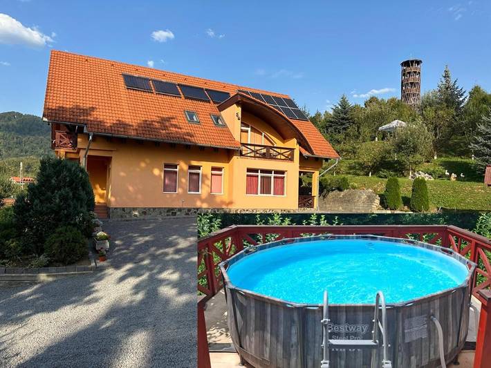 Casa rural para 2 personas, con piscina además de vistas y jardín, Familias con niños en Rumania