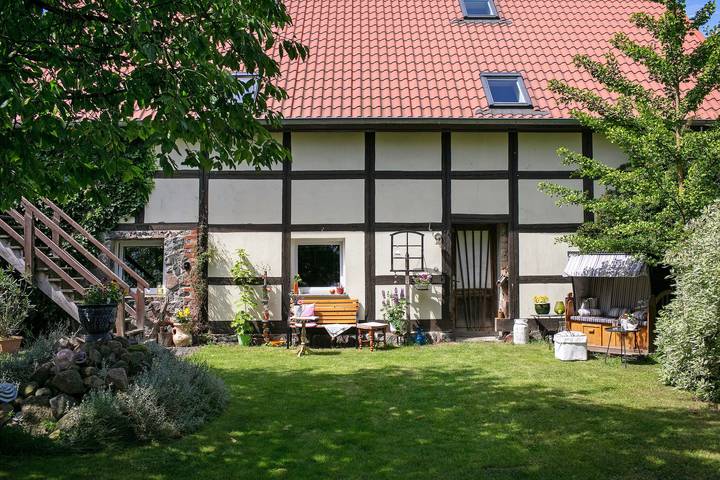 Apartament wakacyjny dla 4 osób, z ogród w Płaskowyż Barnim