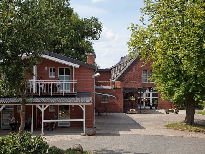 Pension für 2 Personen, mit Balkon und Balkon/Terrasse sowie Terrasse und Garten im Münsterland