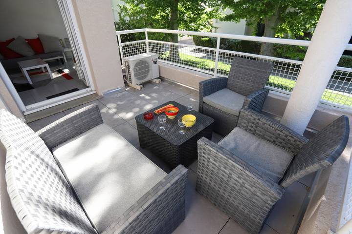 Appartement de vacances pour 4 personnes, avec terrasse
