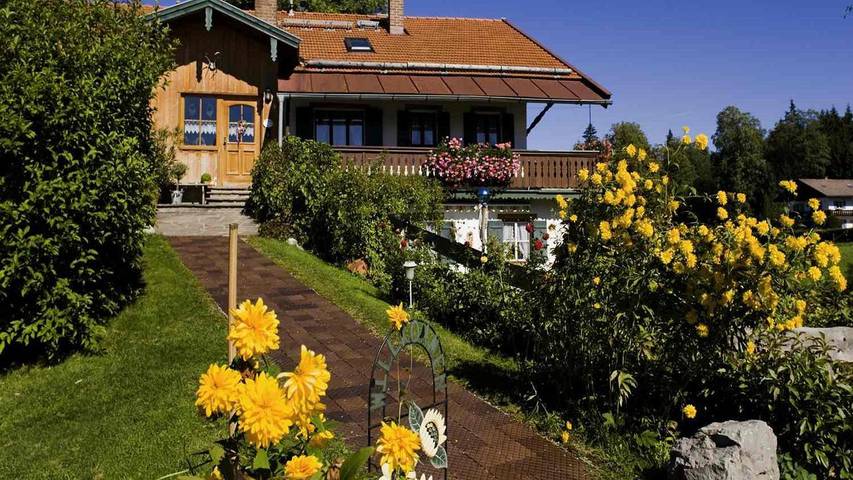 Ferienwohnung für 2 Personen, mit Sauna und Garten, mit Haustier im Tölzer Land - 3