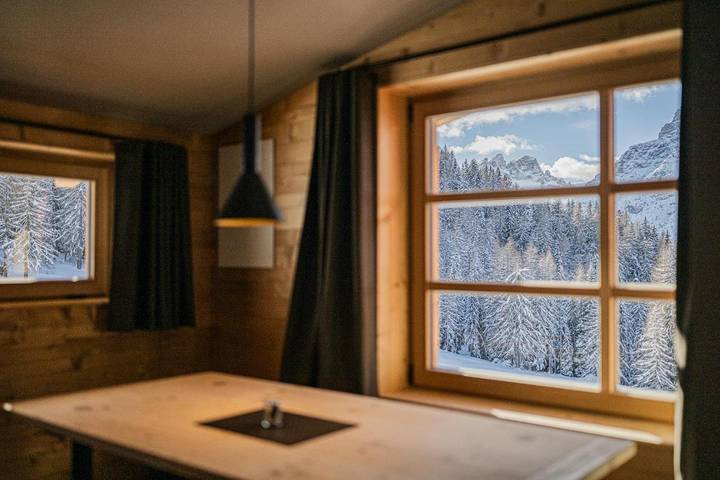 Ferienhaus für 5 Personen, mit Balkon und Terrasse sowie Garten und Sauna in Sexten - 3