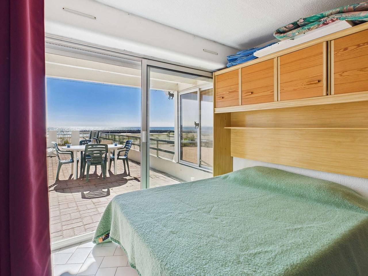 Studio entier, Studio cabine Rdc, terrasse, 4 pers, parking in Grau-d'Agde, Agde