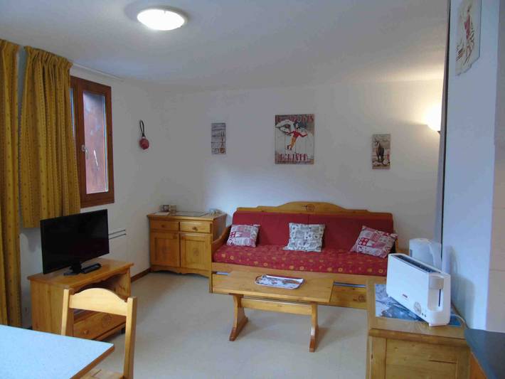 Chalet pour 6 personnes, avec balcon dans Valfréjus - 4
