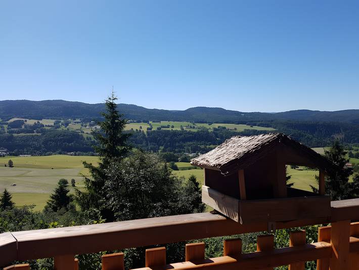 Chalet « Le Cocon » : vue montagne, terrasse privée et Wi-Fi in Foncine-le-Haut, Parc naturel régional du Haut-Jura