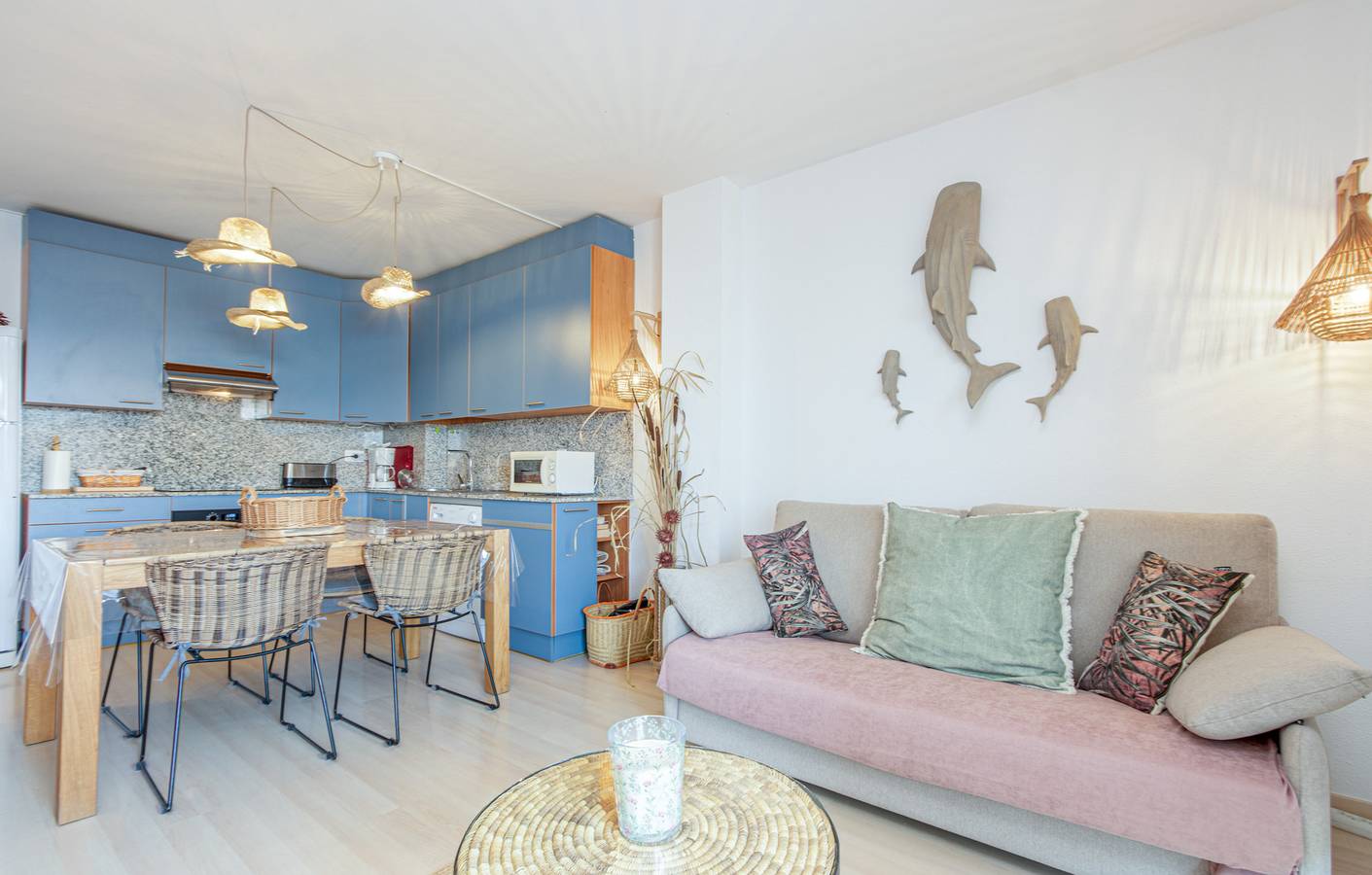 Appartement entier, Appartement de vacances pour 6 personnes avec piscine in Santa Margarida, Roses