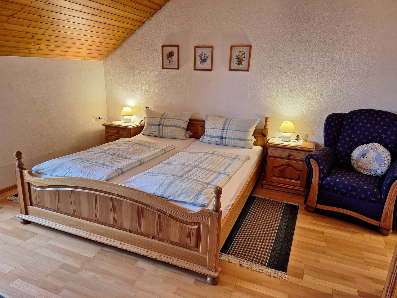 Ganze Wohnung, Christianshof - Ferienwohnung '3' mit Bergblick, Gemeinschaftsgarten und Wlan in Oppenau, Mittlerer Schwarzwald