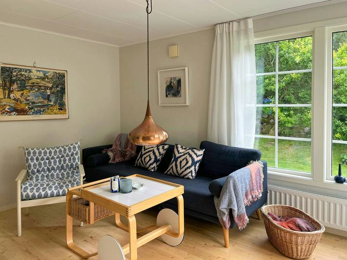 Modernt semesterhus nära havet i Ugglarp in Falkenbergs region