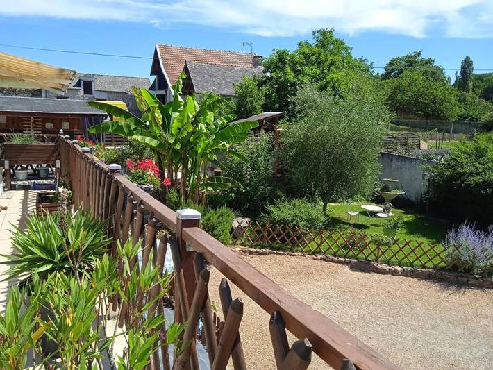 Gîte pour 3 personnes, avec vue et terrasse à Chênehutte-Trèves-Cunault - 2