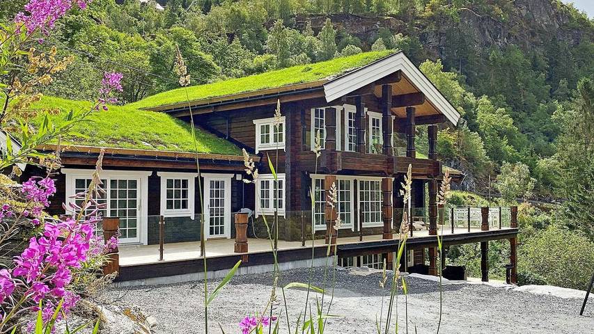 Location de vacances pour 10 personnes, avec terrasse dans Geiranger - 3