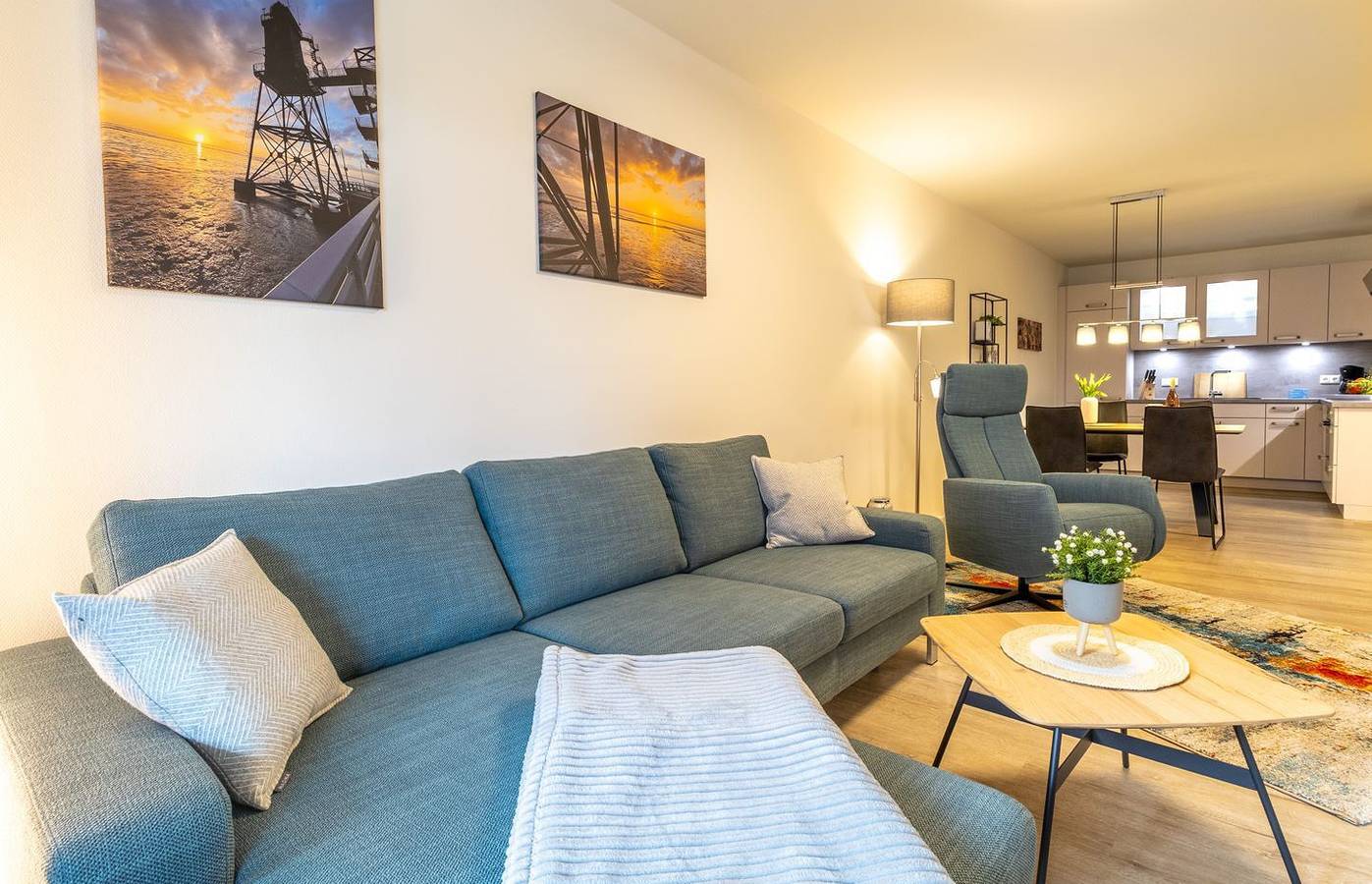 Ganze Wohnung, Ankerpunkt Südost – Nordseeluft. Sauna. Hundeglück. in Dorum-Neufeld, Samtgemeinde Land Wursten