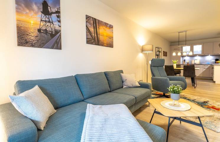 Ferienwohnung für 4 Personen, mit Garten und Sauna, mit Haustier in Samtgemeinde Land Wursten