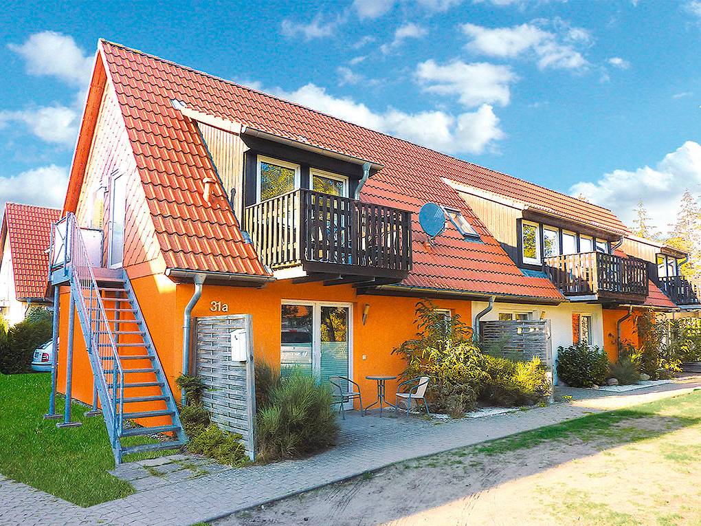 Ganze Ferienwohnung, D 066.031A - Ferienhaus Sanddorn, Fewo Strandhafer in Prerow, Fischland - Darß - Zingst