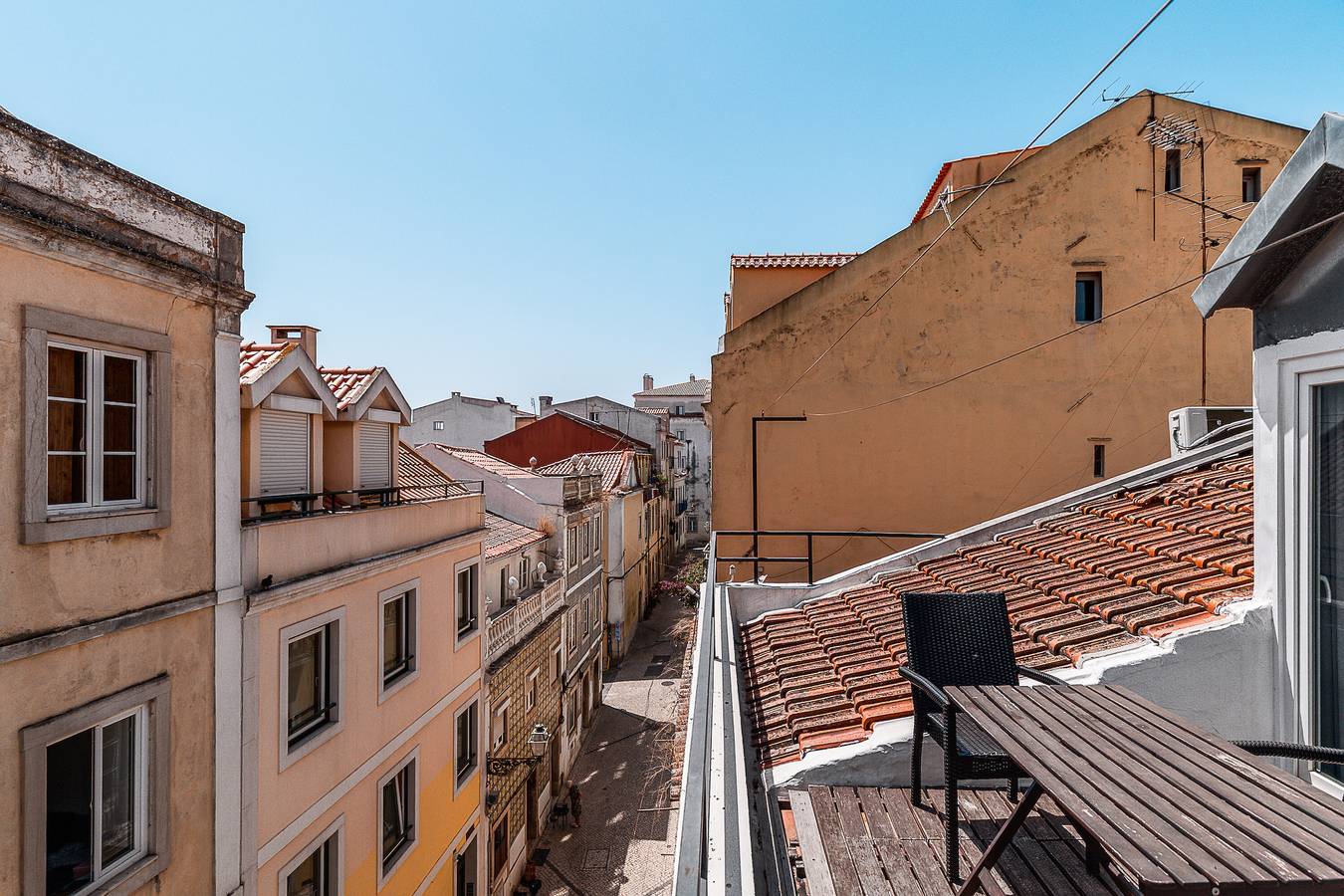 Ganze Wohnung, Ferienwohnung 'Madragoa' mit Privatterrasse, Balkon und Wi-Fi in Lissabon, Costa de Lisboa