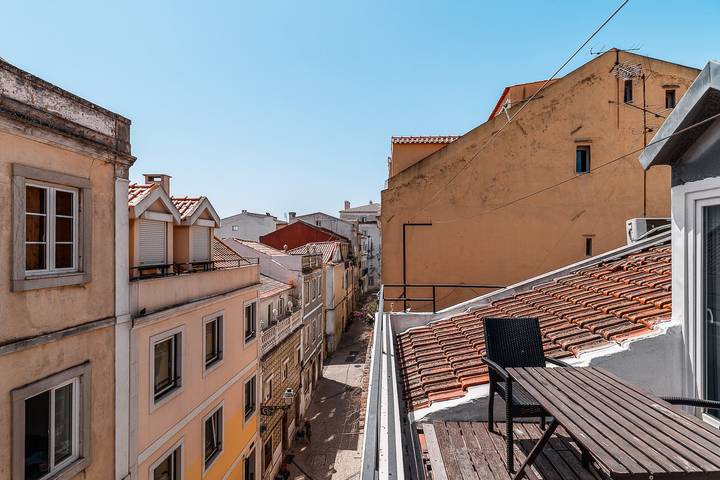 Ferienwohnung für 2 Personen, mit Balkon in Lissabon - 3