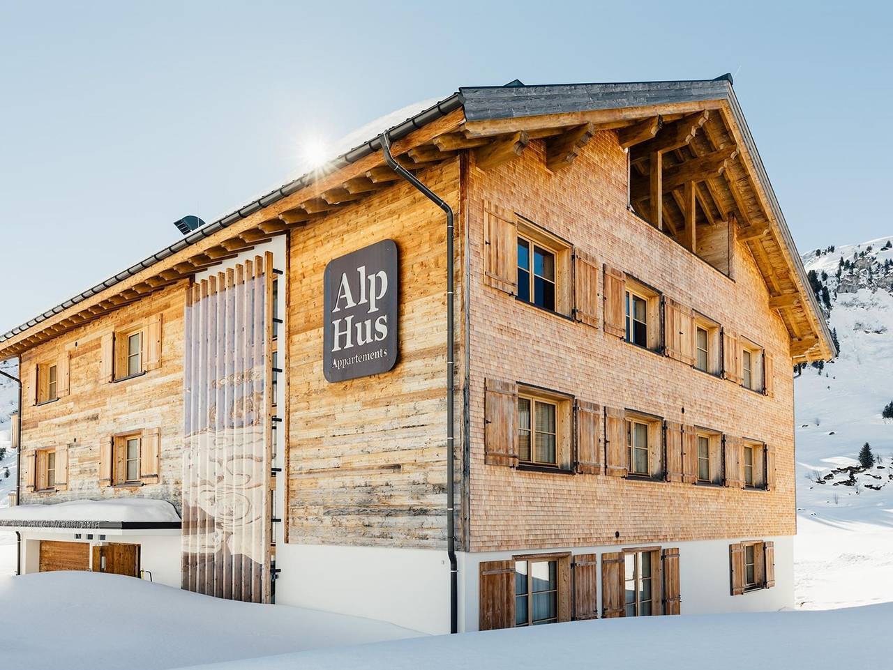 Ganze Ferienwohnung, Alphus Appartements - Appartement Flora in Warth, Bregenzerwald