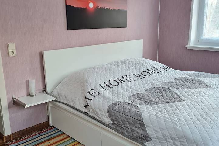 Ganze Wohnung, Ferienwohnung Christine in der Seidenblumenstadt Sebnitz in Sebnitz, Elbsandsteingebirge