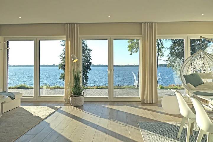 Ferienwohnung für 4 Personen, mit Terrasse und Garten sowie Sauna in Klein Wittensee