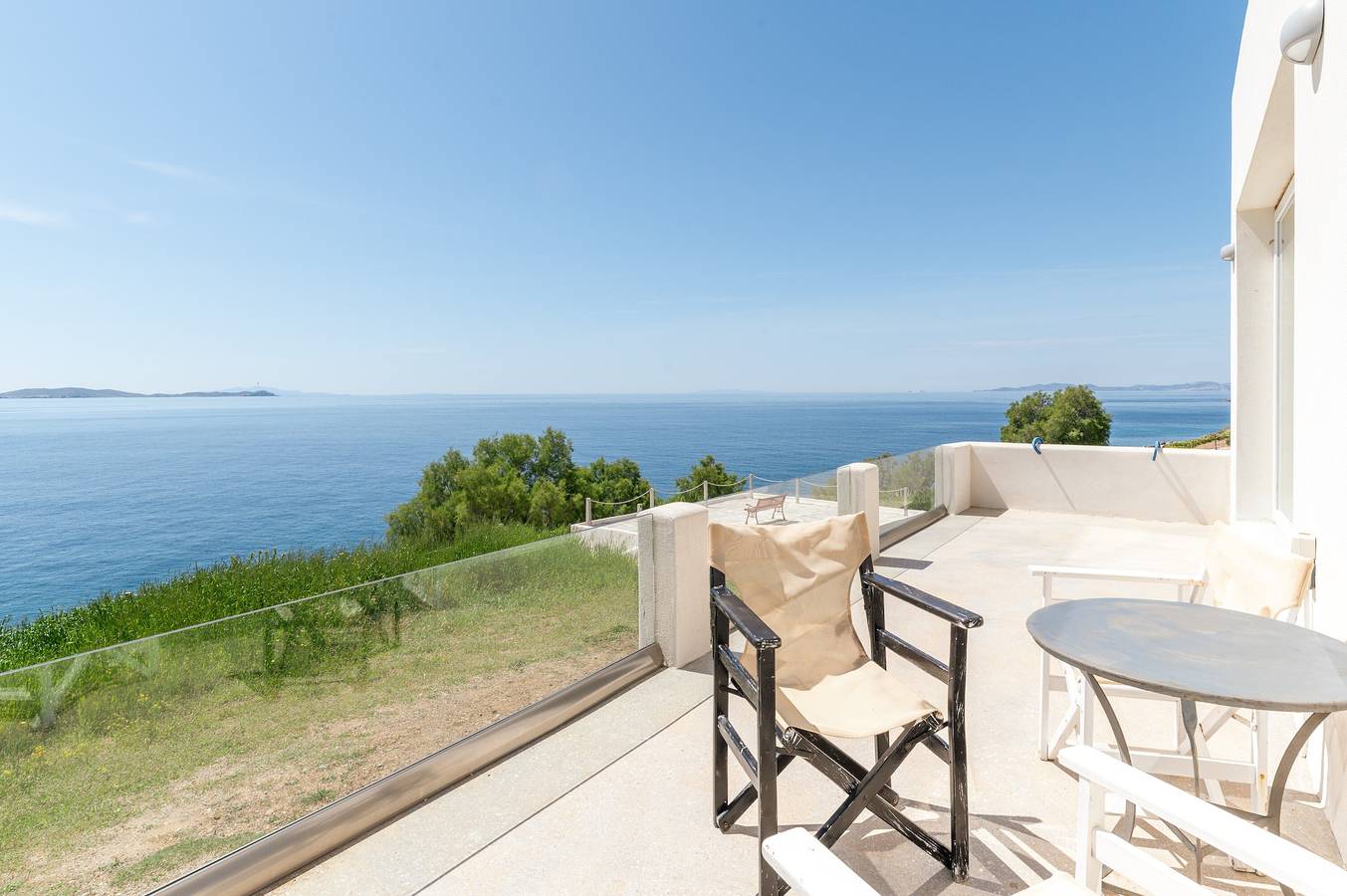 Estúdio inteiro, Estúdio 'Theasea' com jardim privado, Wi-Fi e ar condicionado in Tinos