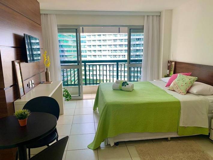 Casas e apartamentos de temporada para 2 pessoas, com terraço e sauna e ainda jardim and piscina em Brasília