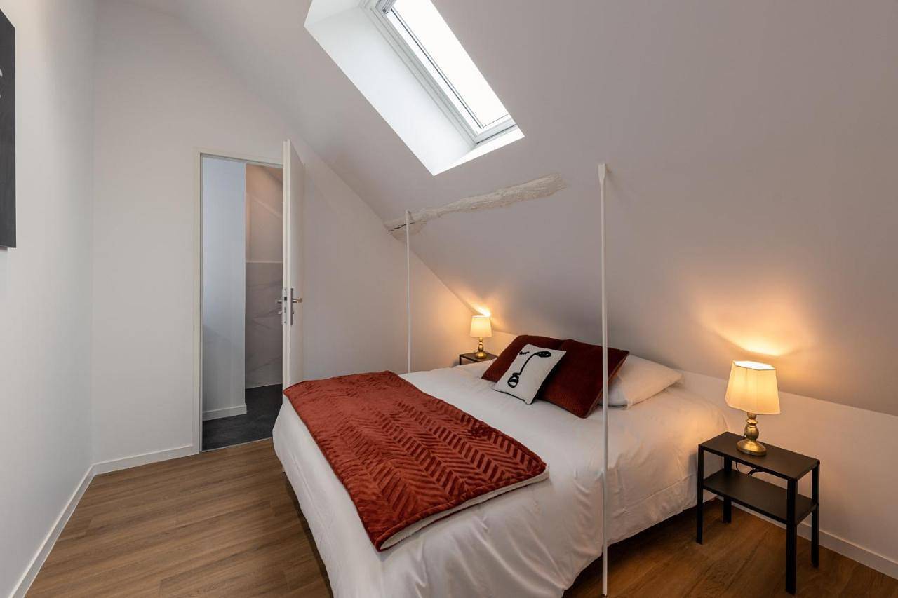 Geheel appartement, Les Clés de La porte Saint-Nicolas - Parking - Centre in Beaune, Beaune en omgeving