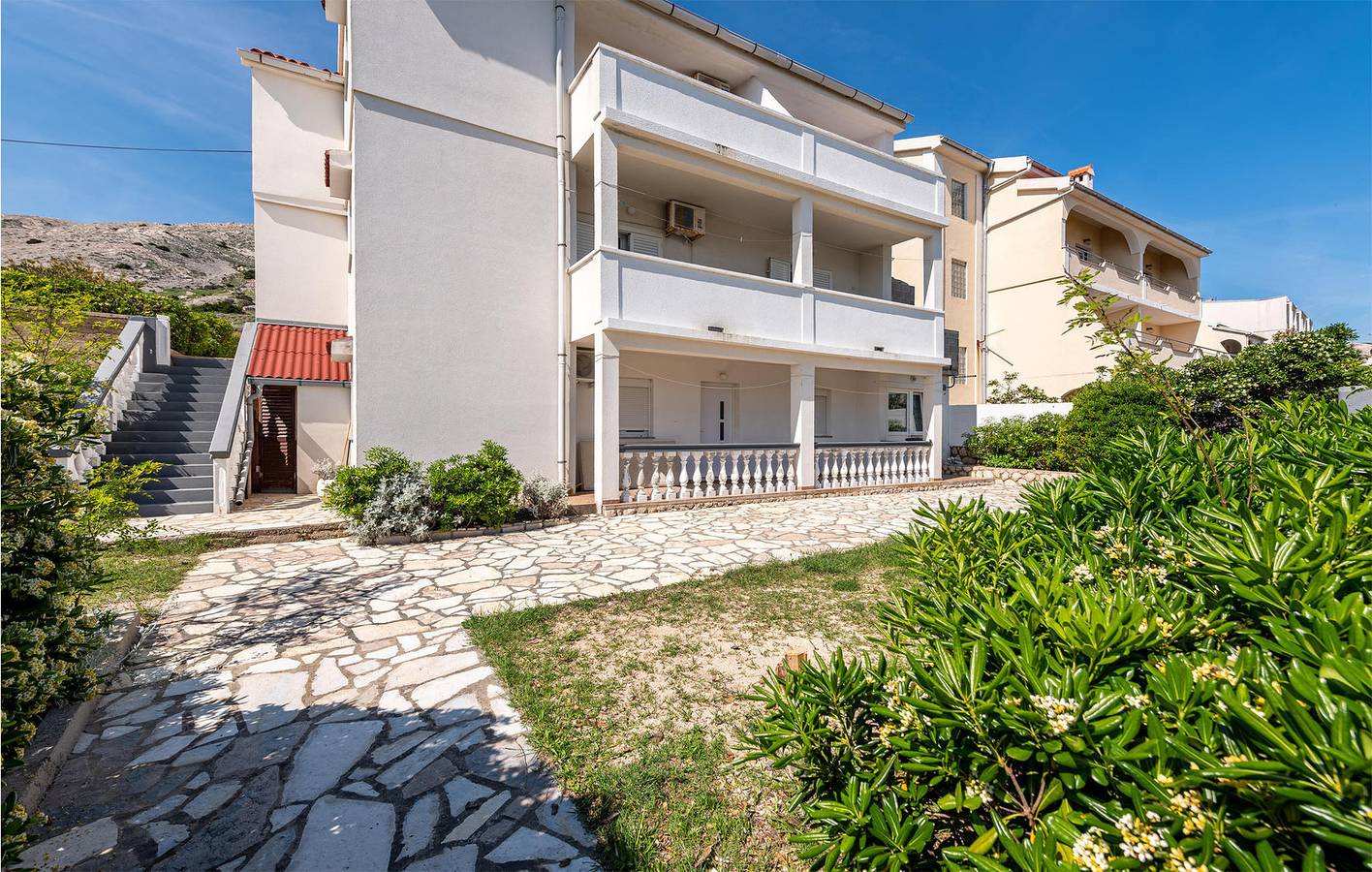 Ganze Ferienwohnung, Ferienwohnung für 4 Personen mit Terrasse in Pag Stadt, Pag