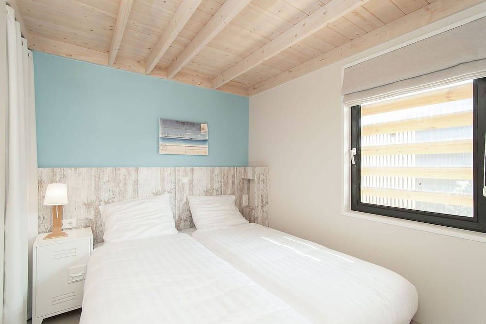 Comfortabele lodge met combimagnetron In Bloemendaal aan zee in Overveen, Nationaal Park Zuid-Kennemerland