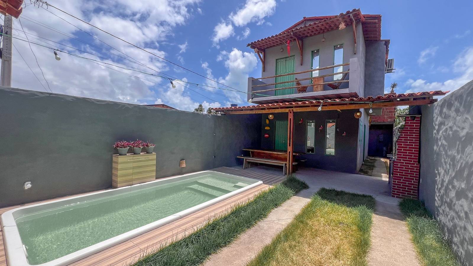 Casa Brisa das Águas: Piscina e Churrasqueira in Porto de Pedras, Alagoas