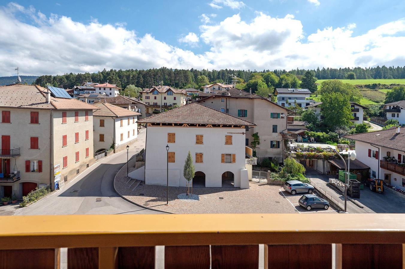Camera 'Vento Alpino Campanile' con Balcone e Wi-Fi in Coredo, Predaia