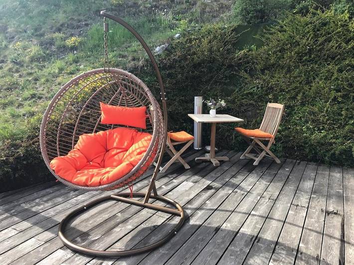 Gîte pour 6 personnes, avec sauna ainsi que jardin et vue, animaux acceptés à Mollens - 3