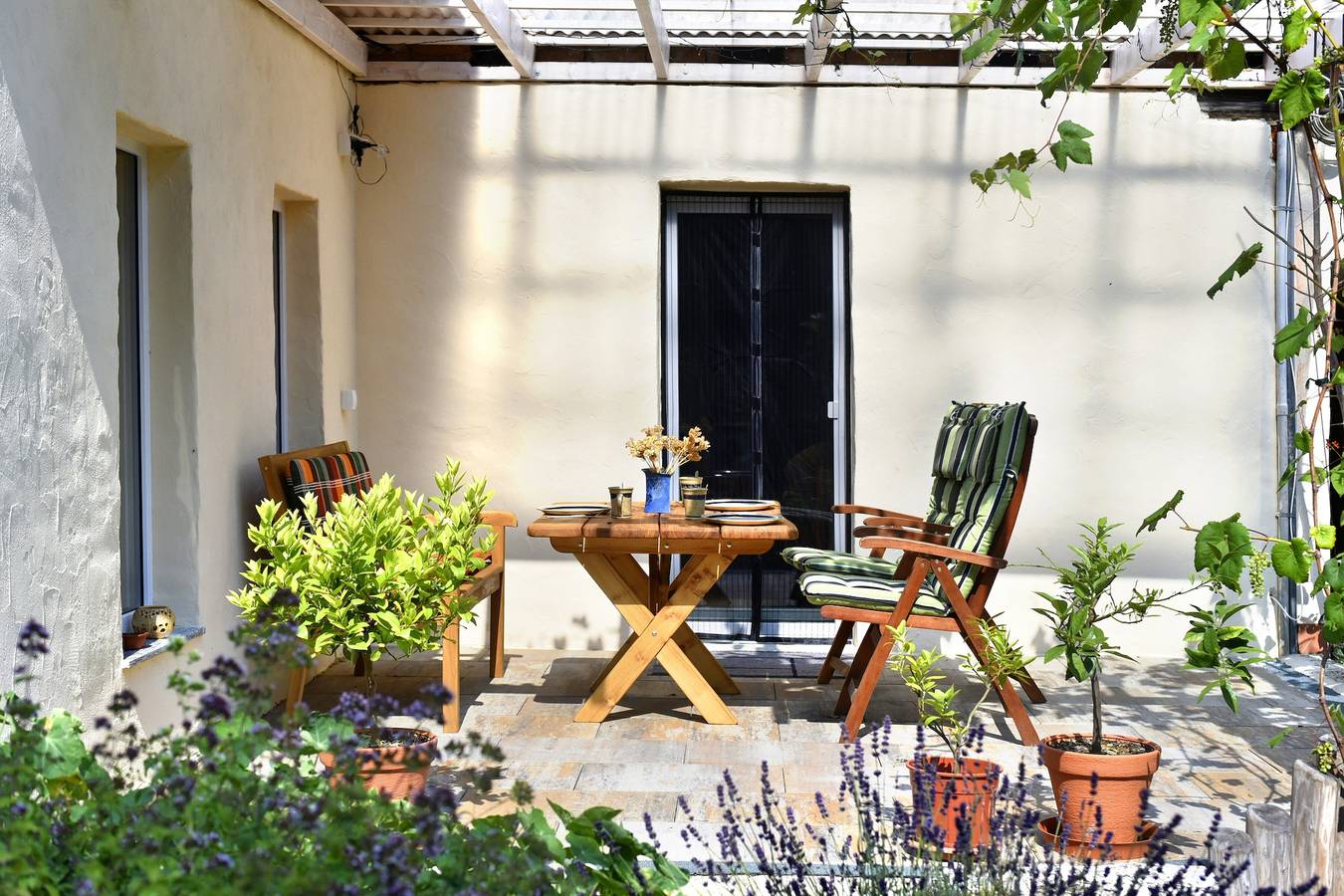 Ganze Wohnung, Apartment „Peter“ mit privater Terrasse und Wlan in Zeulenroda-Triebes, Saaleland