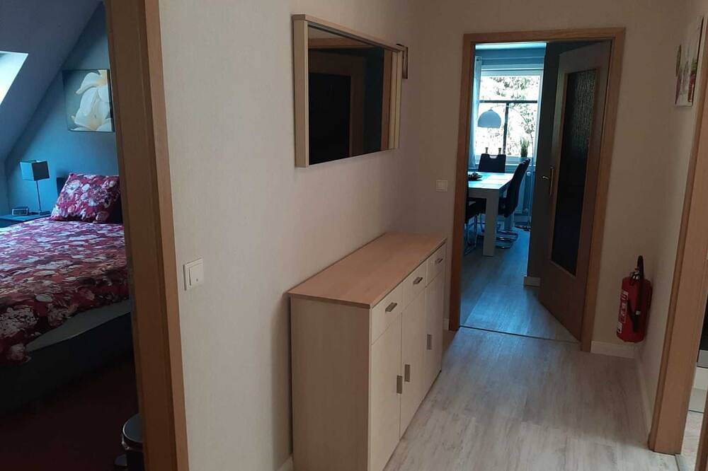 Ganze Wohnung, Fewo Staufenberg - Haus am Wolfsbach - Ferienwohnungen in Zorge, Harzvorland