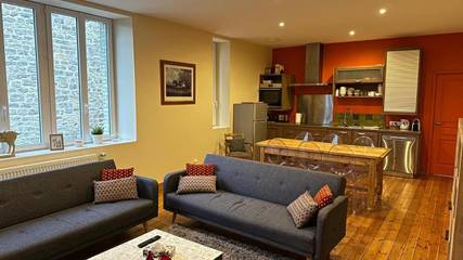 Gîte pour 8 personnes, avec jardin et vue à Tamerville