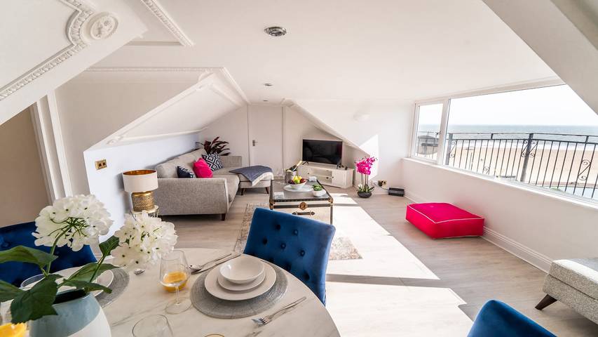 Entire apartment, Stunning Sea View Penthouse - 2 Bedroom - 2 Bathr in Gorleston, Great Yarmouth