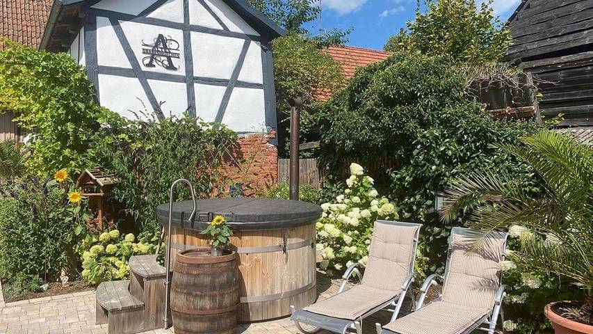 Ferienhaus für 4 Personen, mit Sauna und Terrasse sowie Whirlpool und Garten in Rhön-Bayern - 3