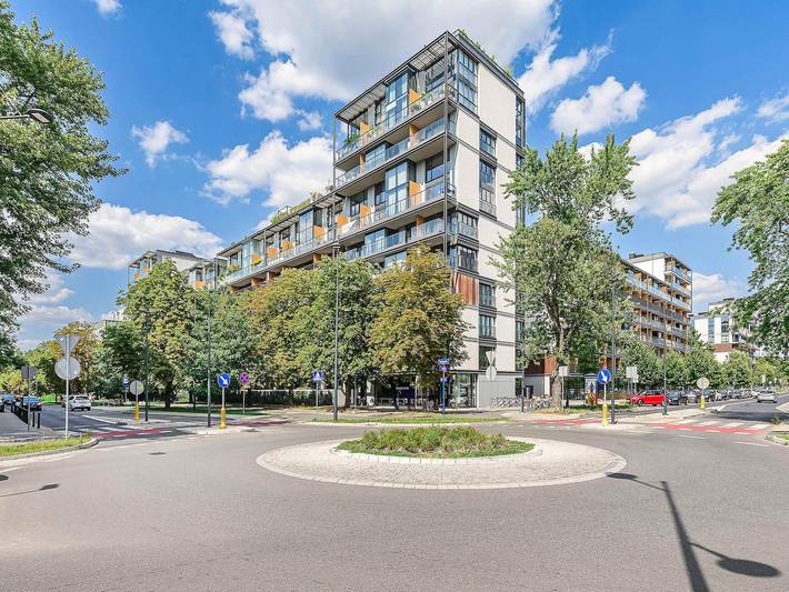 Apartament wakacyjny dla 6 osób, z Balkon/ taras i Balkon w Żoliborz