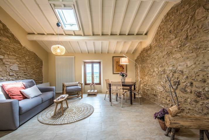 Appartamento intero, Brotes: Appartamenti Chic in Toscana con piscina, jacuzzi, sauna condivisa, Wifi e aria condizionata in Sovicille, Chianti