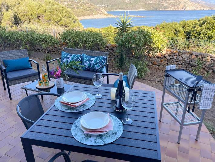 Gîte für 2 Personen, mit Pool und Terrasse sowie Garten auf Korsika - 2