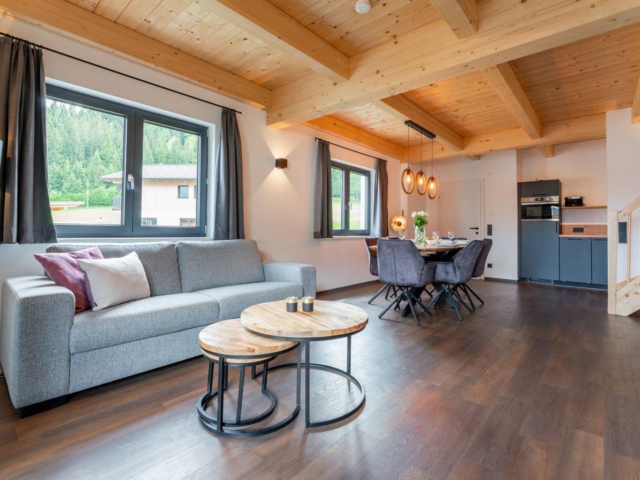 Schönes Chalet nahe Skigebiet Nassfeld in Hermagor, Hermagor-Pressegger See