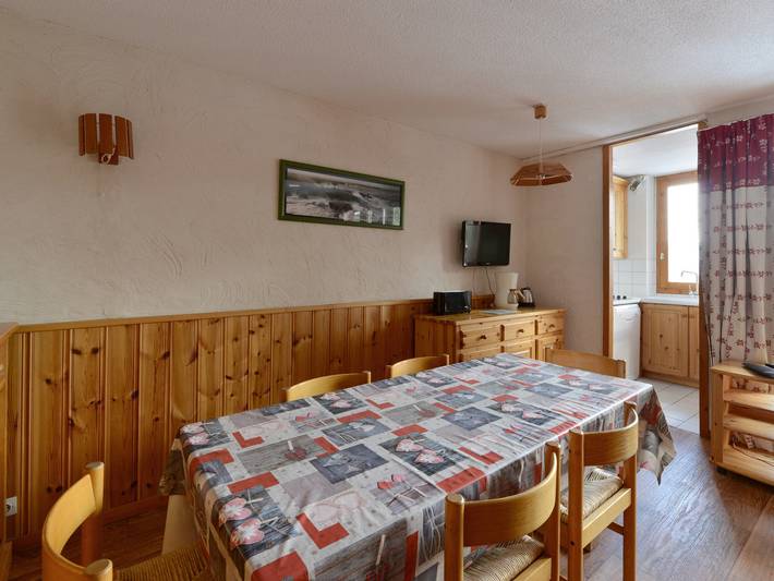 Ganze Wohnung, Geräumige Maisonette-Wohnung · Nahe Pisten · 8 Pers · Mont-Blanc Blick in Bellentre, La Plagne-Tarentaise