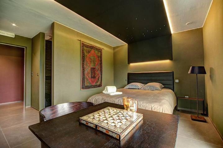 Location de vacances pour 3 personnes, avec jardin ainsi que vue et sauna, animaux acceptés à Lokeren