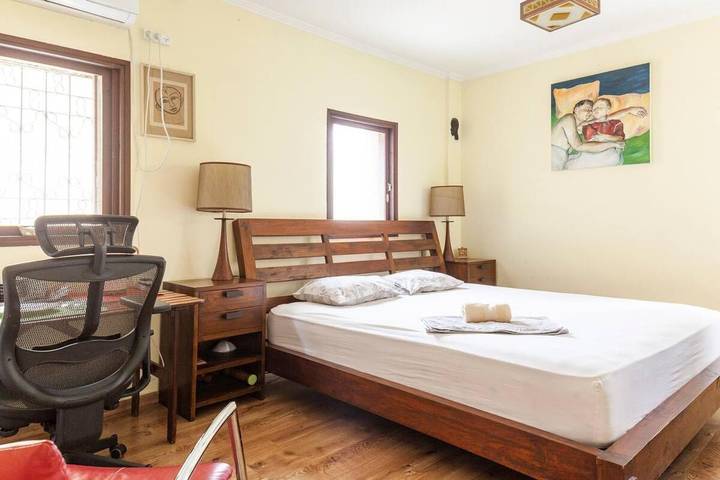 Appartement de vacances pour 2 personnes, avec jardin