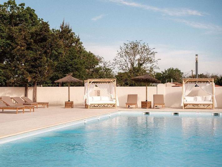 Camping pour 2 personnes, avec Balcon/Terrasse
