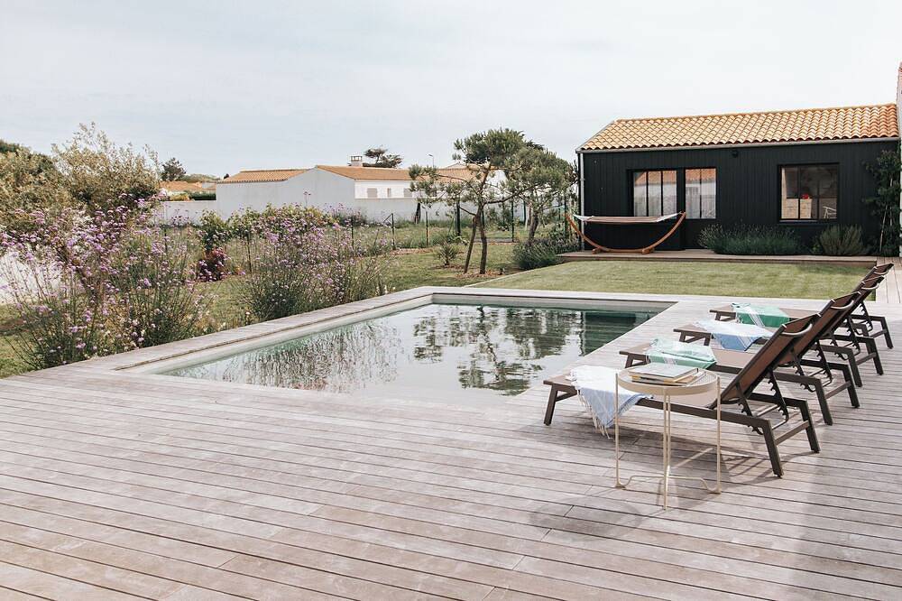 Oceanshack Io 5* Saint Denis d'Oléron 10 pers 200m plage piscine chauffée in Saint-Denis-d'Oléron, Côte de Beauté